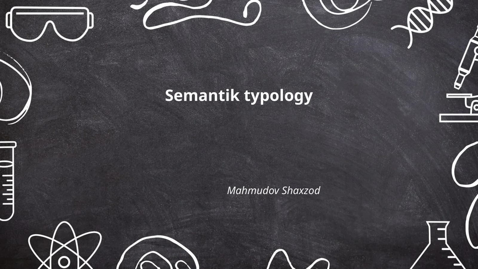 Semantik typology