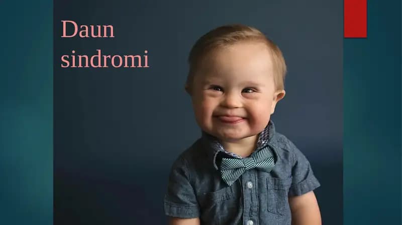 Daunsindromi
