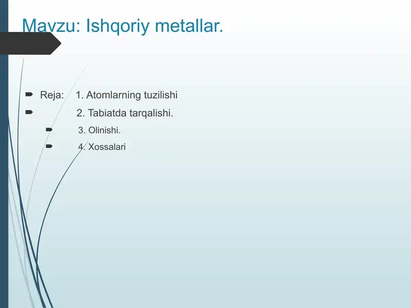 Ishqoriymetallar
