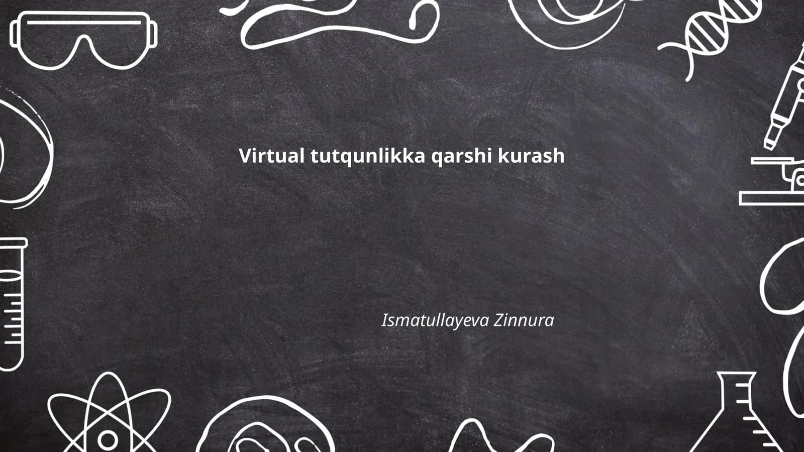 Virtual tutqunlikka qarshi kurash
