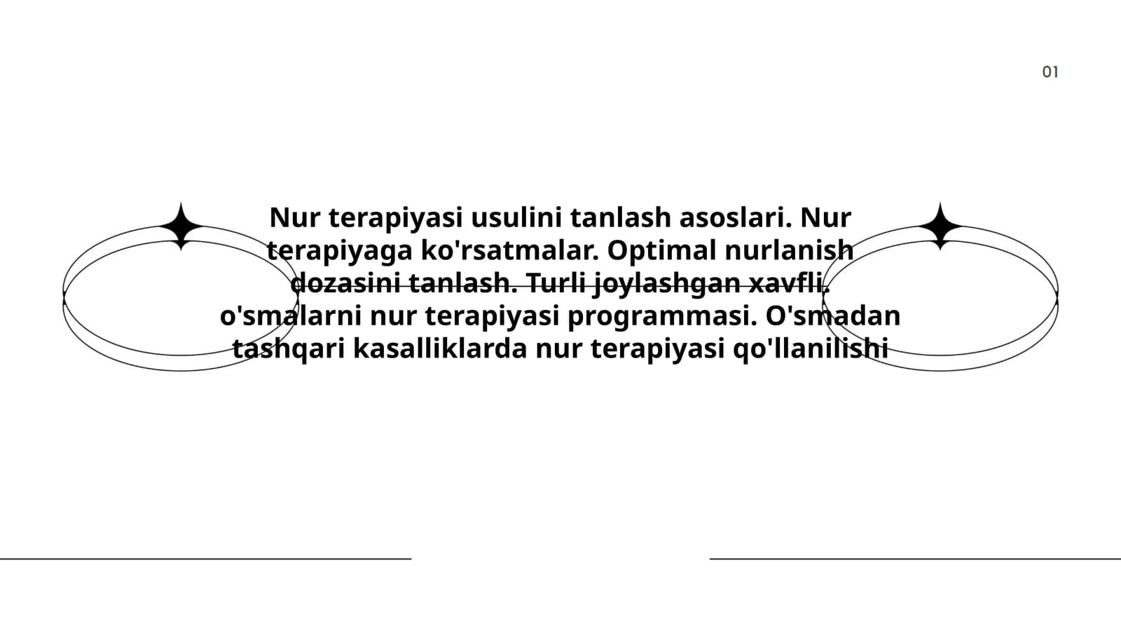 Nur terapiyasi usullari