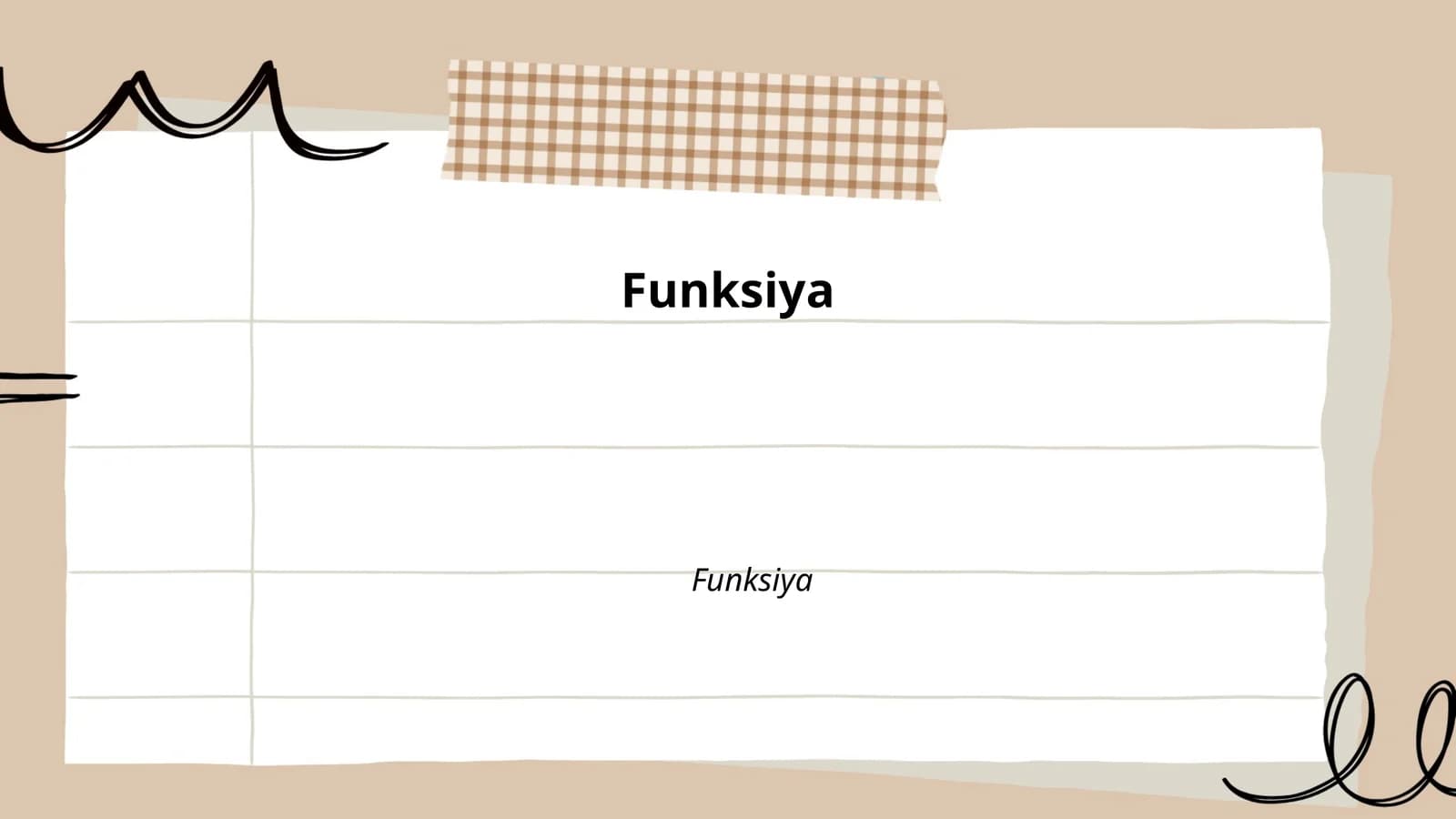 Funksiya