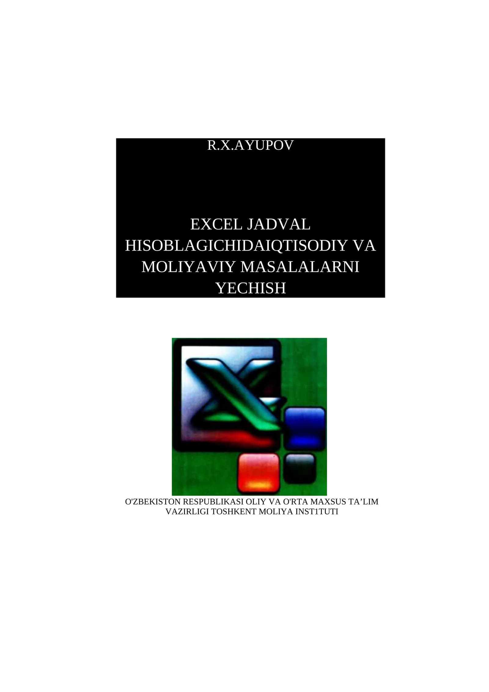 Excel Jadval Hisoblagichi