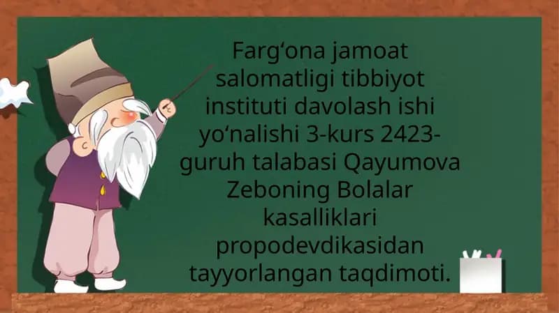 Fargʻona jamoatsalomatligi tibbiyoti