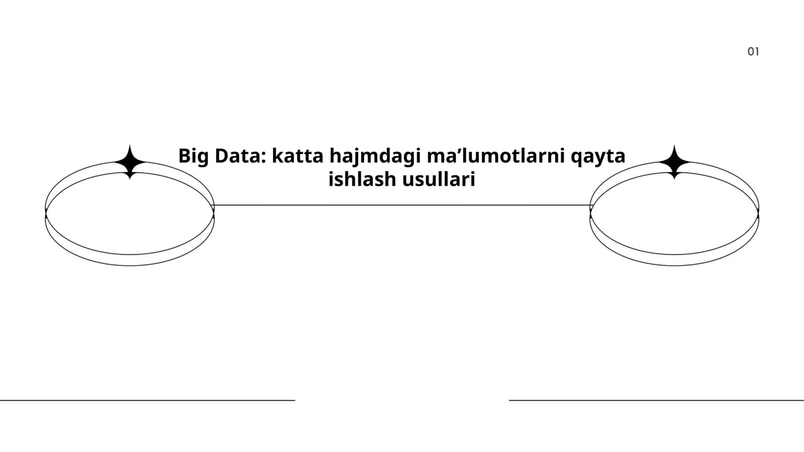 Katta hajmdagi ma'lumotlarni qayta ishlash usullari