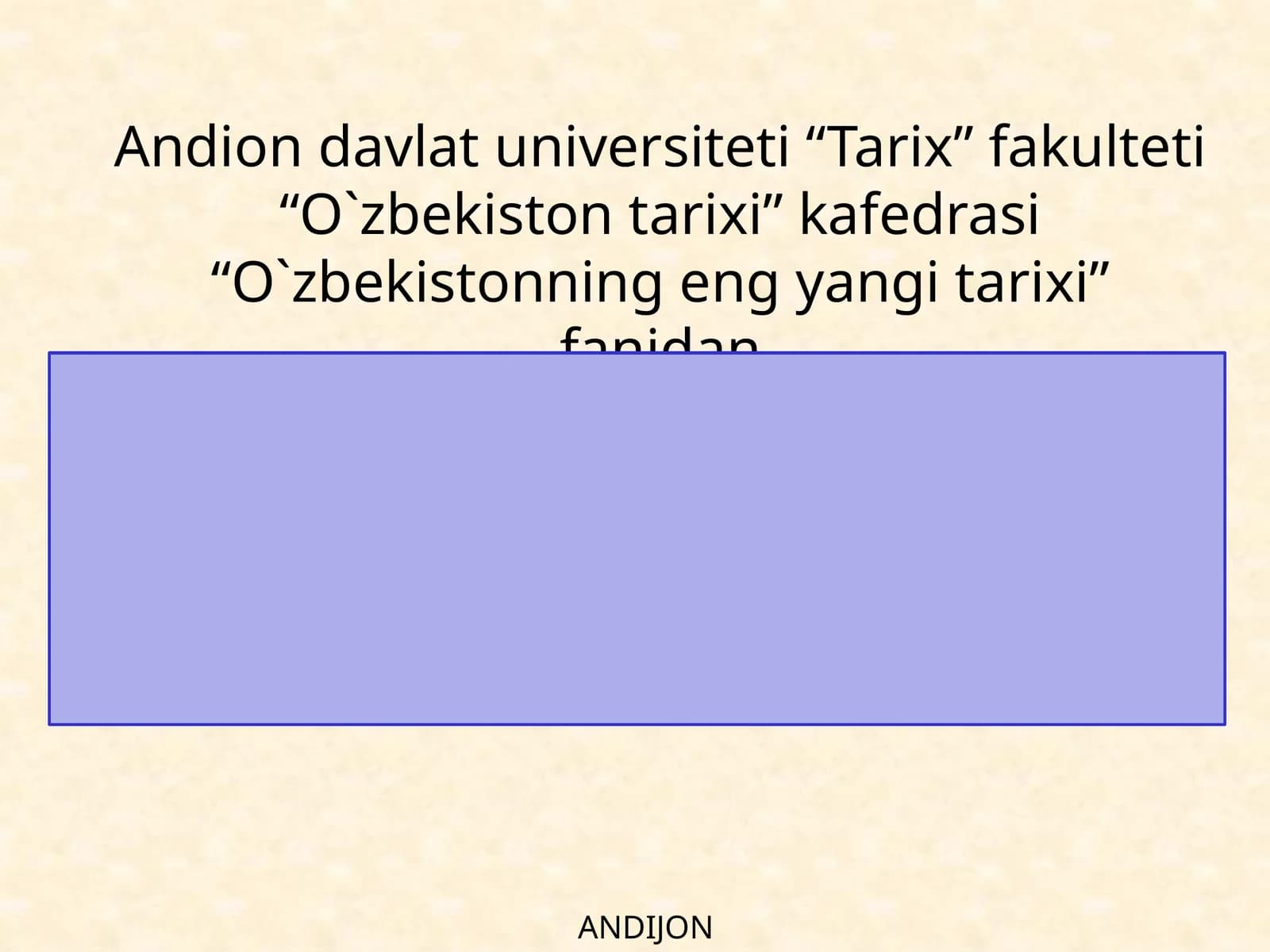13-mavzu.Yangi O‘zbekistonda Prezident Sh.M.Mirziyoyevrahbarligi vatashabbusi ostida amalga oshirilayotganislohotlar