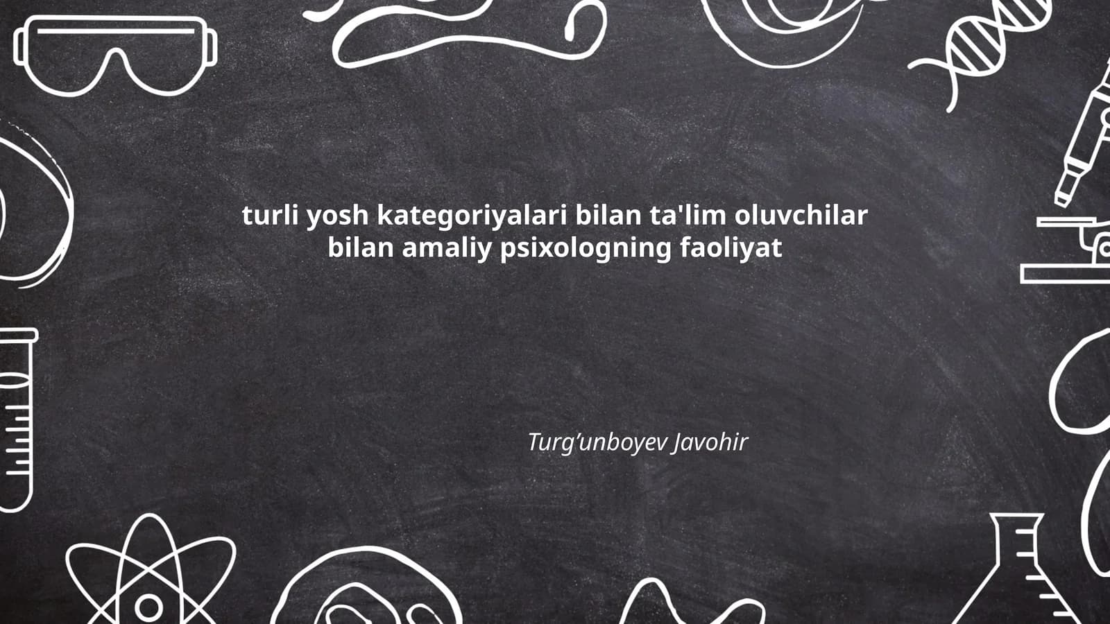 Amaliy Psixologning Faoliyat