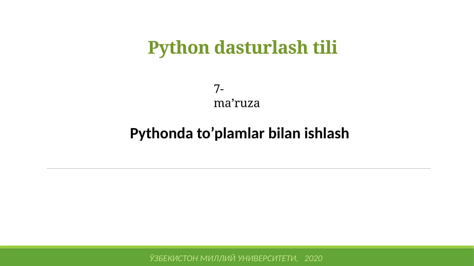Pythondasturlashtili
