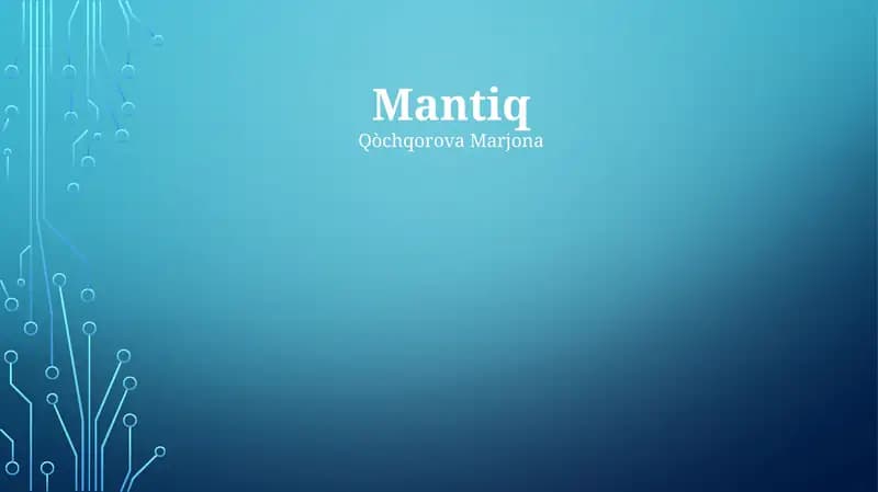 Mantiq