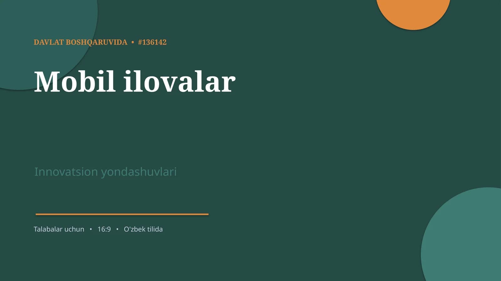 Mobil ilovalar
