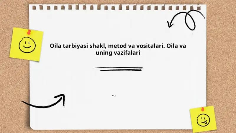 Oila Tarbiyasi