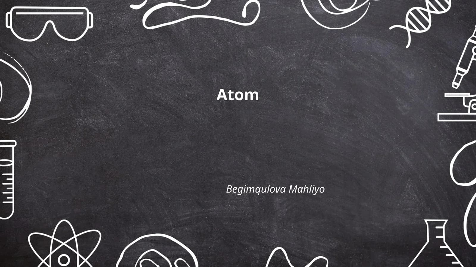 Atomning tuzilishi