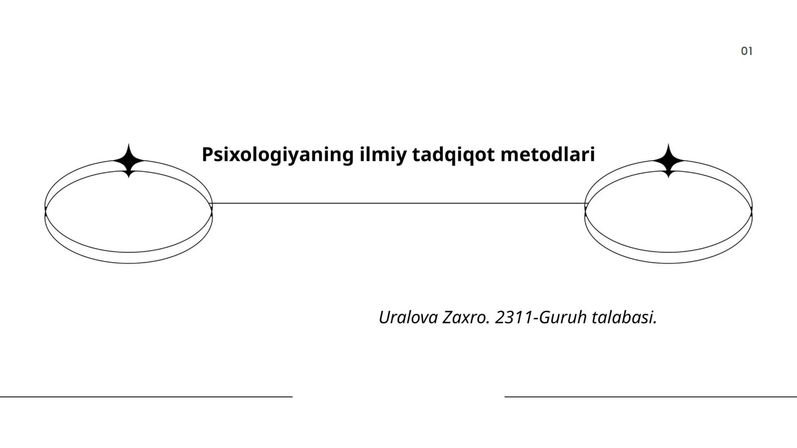 Psixologiyaning ilmiy tadqiqot metodlari