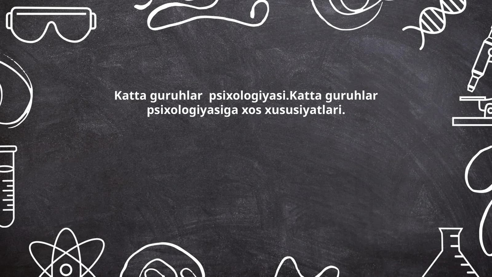 Katta guruhlar psixologiyasi