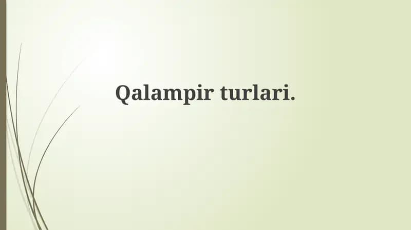 Qalampirturlari
