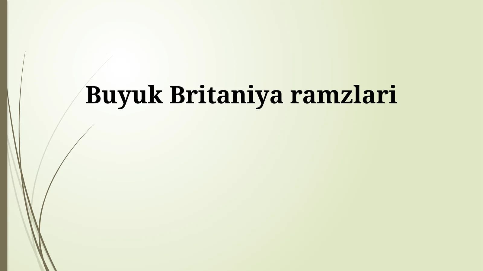 Buyuk Britaniya ramzlari