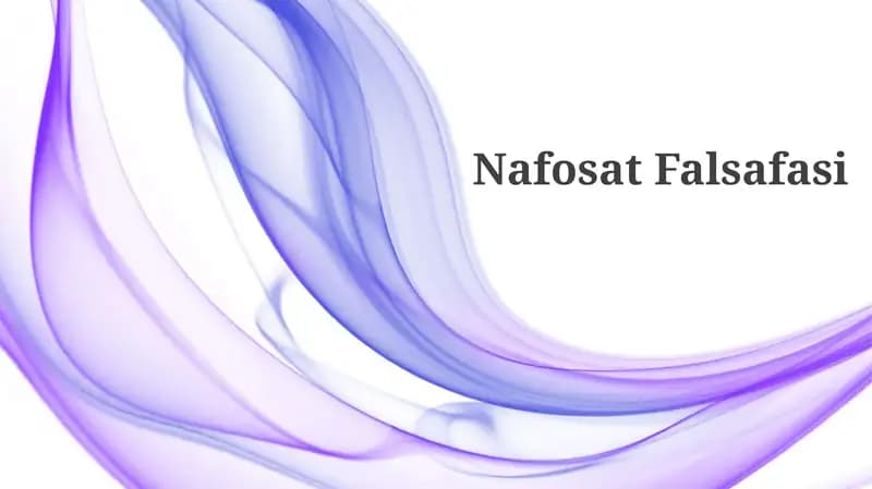 Nafosat Falsafasi