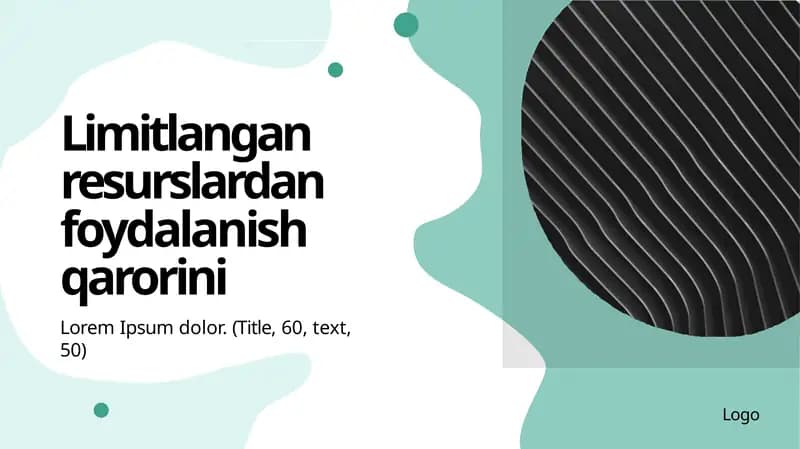Limitlangan resurslardan foydalanish qarorini