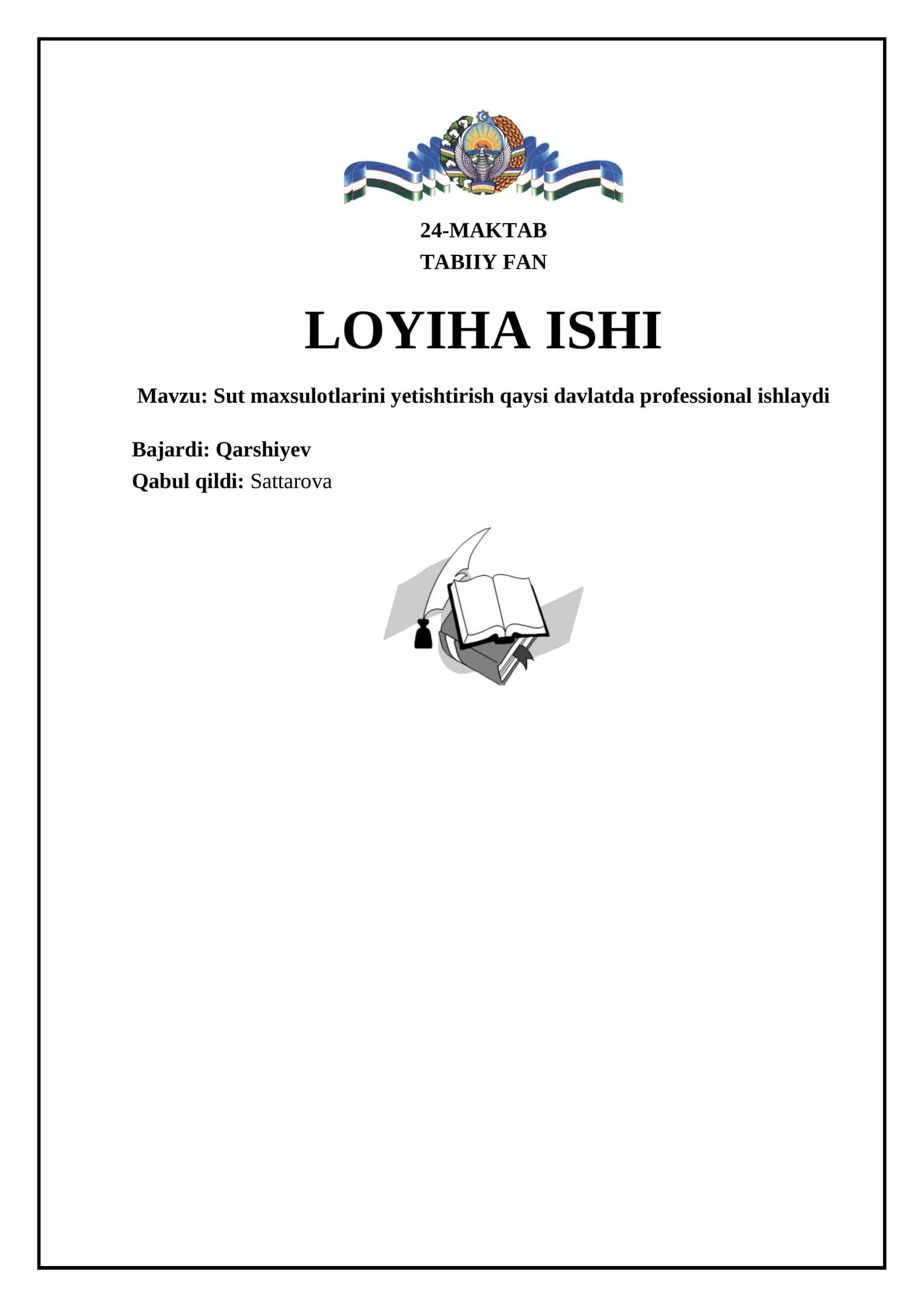Sut maxsulotlarini yetishtirish qaysi davlatda professional ishlaydi