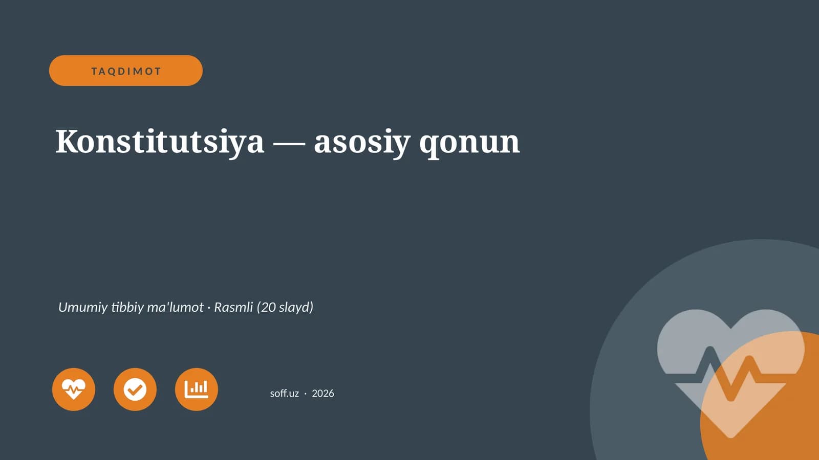 Konstitutsiya — asosiy qonun