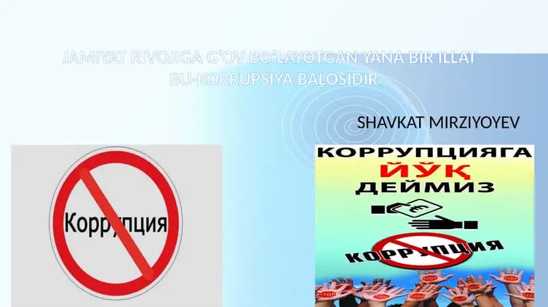 Korrupsiya