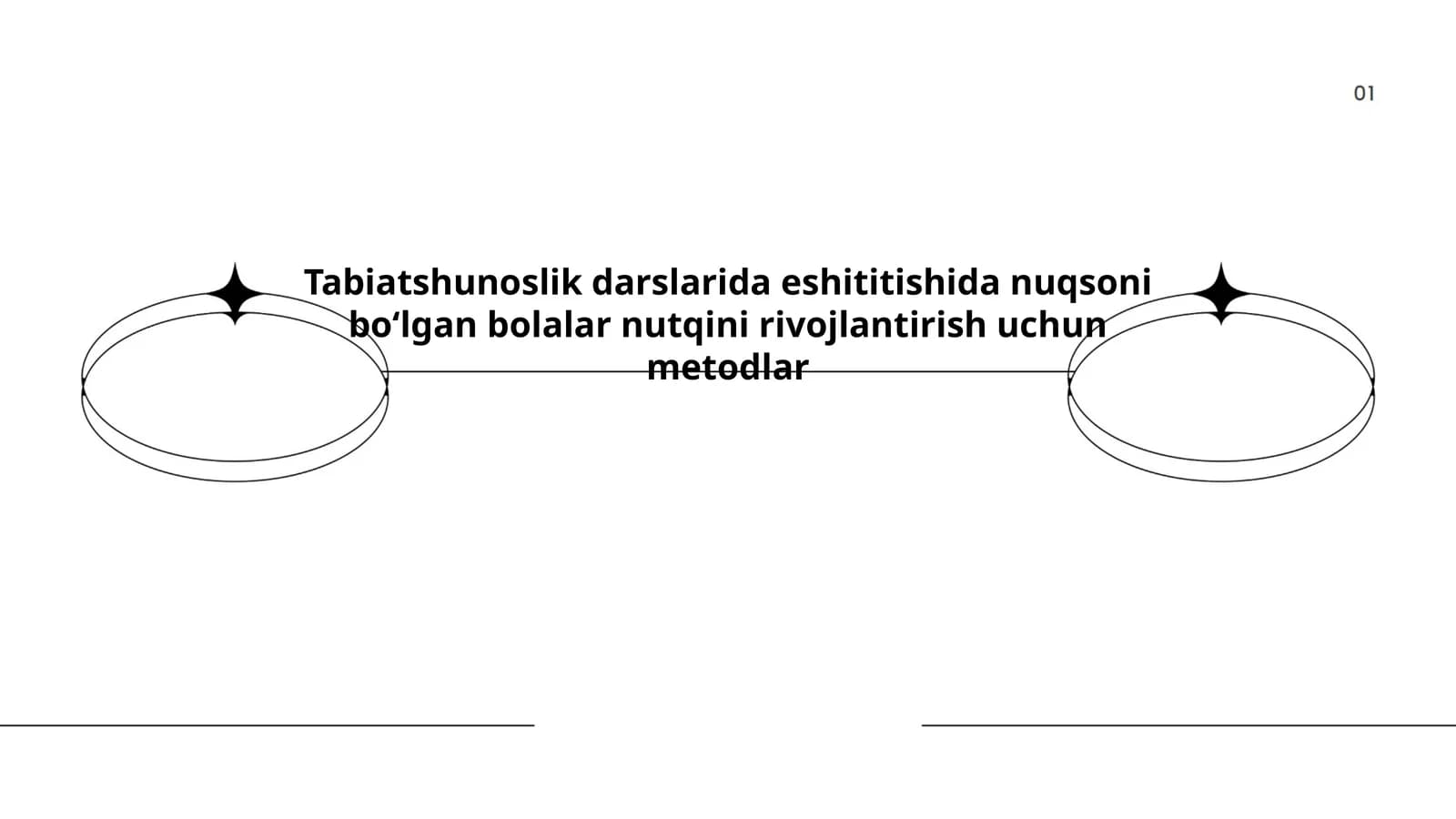 Tabiatshunoslik darslarida eshititishida nuqsoni boʻlgan bolalar nutqini rivojlantirish uchun metodlar