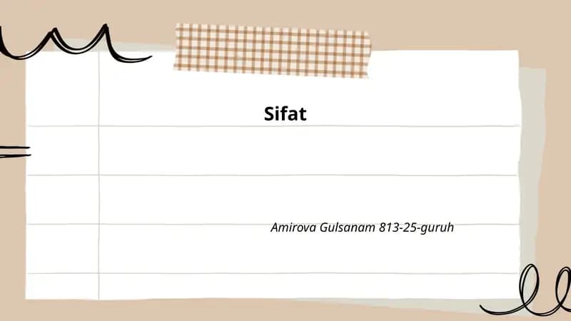 Sifat