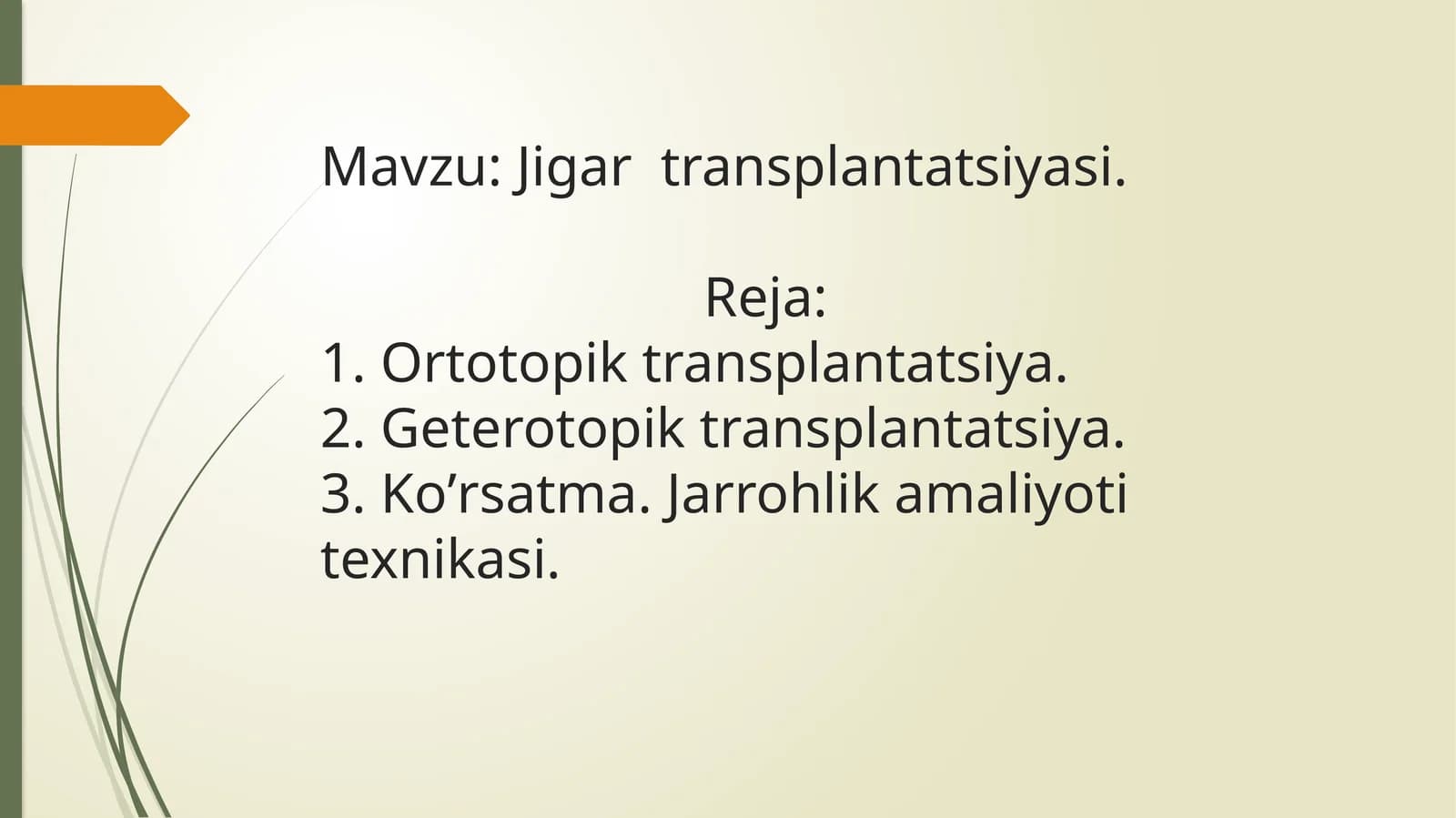 Jigar transplantatsiyasi