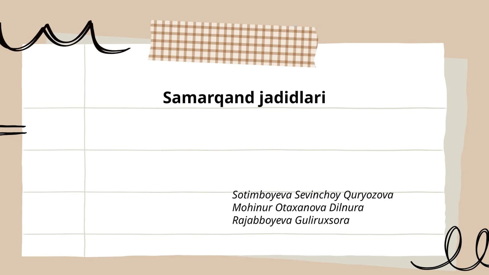 Samarqand jadidlari