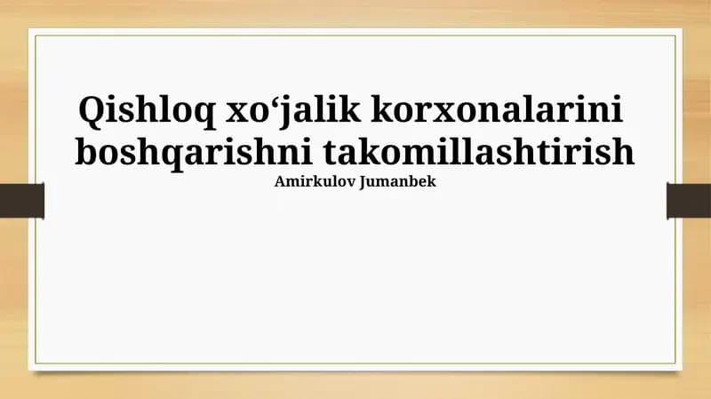 Marketing va mahsulotlarni sotish strategiyasi