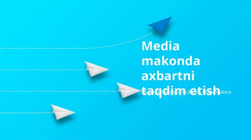 Media Makonda Yangiliklari Taqdimoti