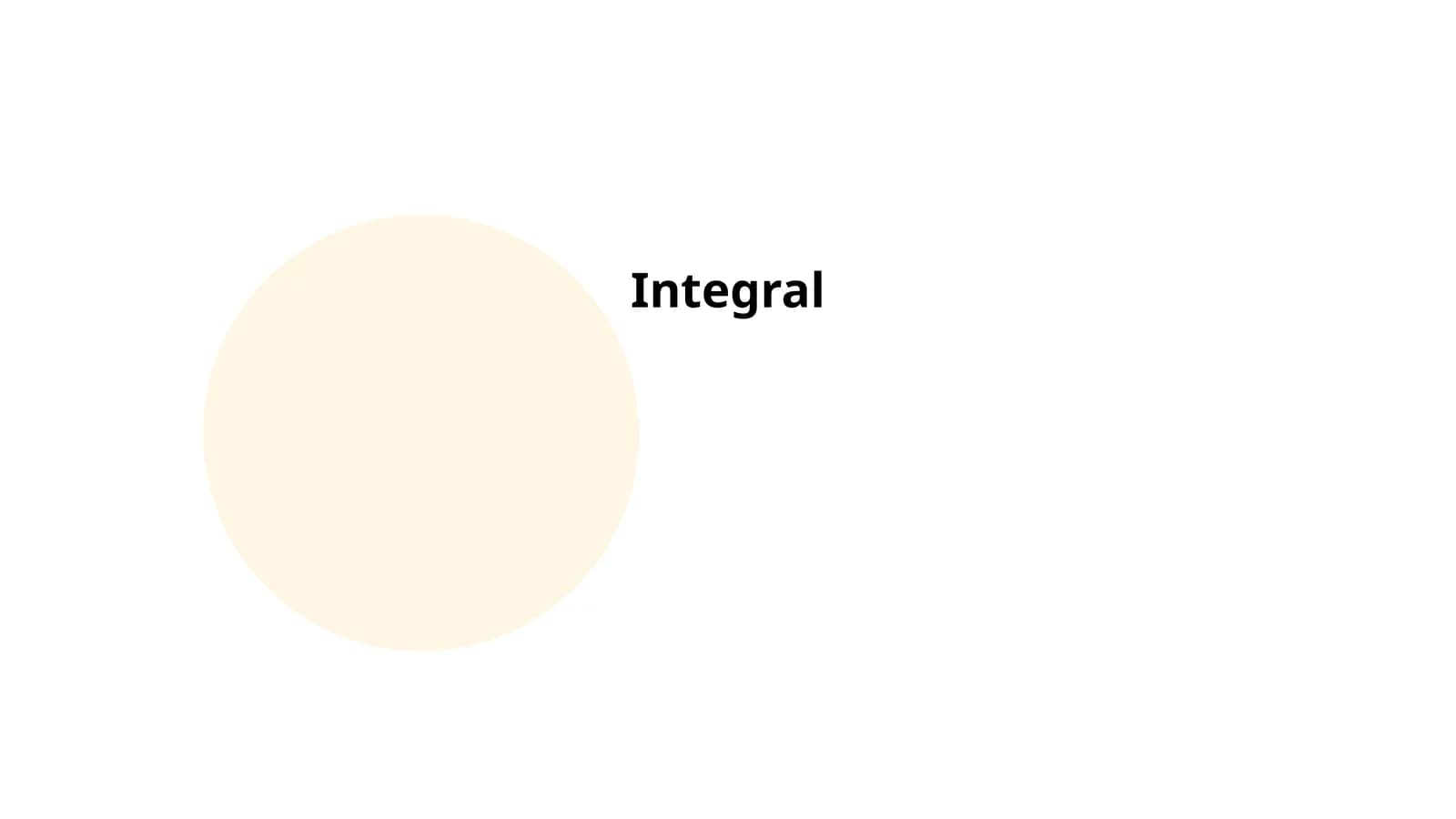 Integral