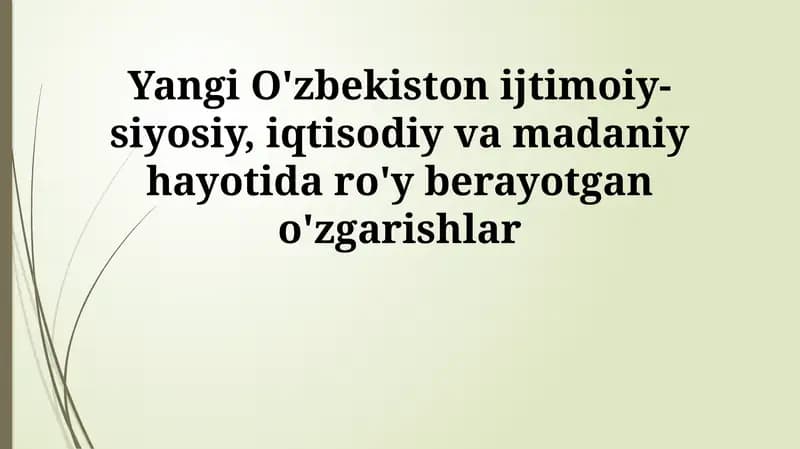 Ochiqlik va huquq ustuvorligi