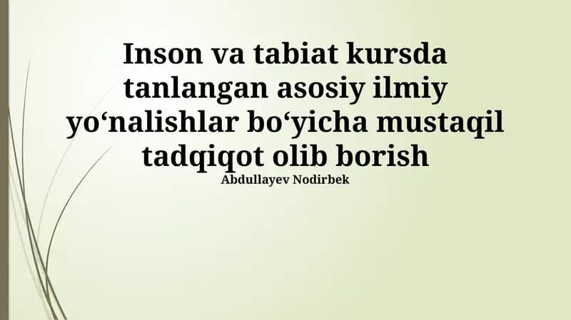 Kirish