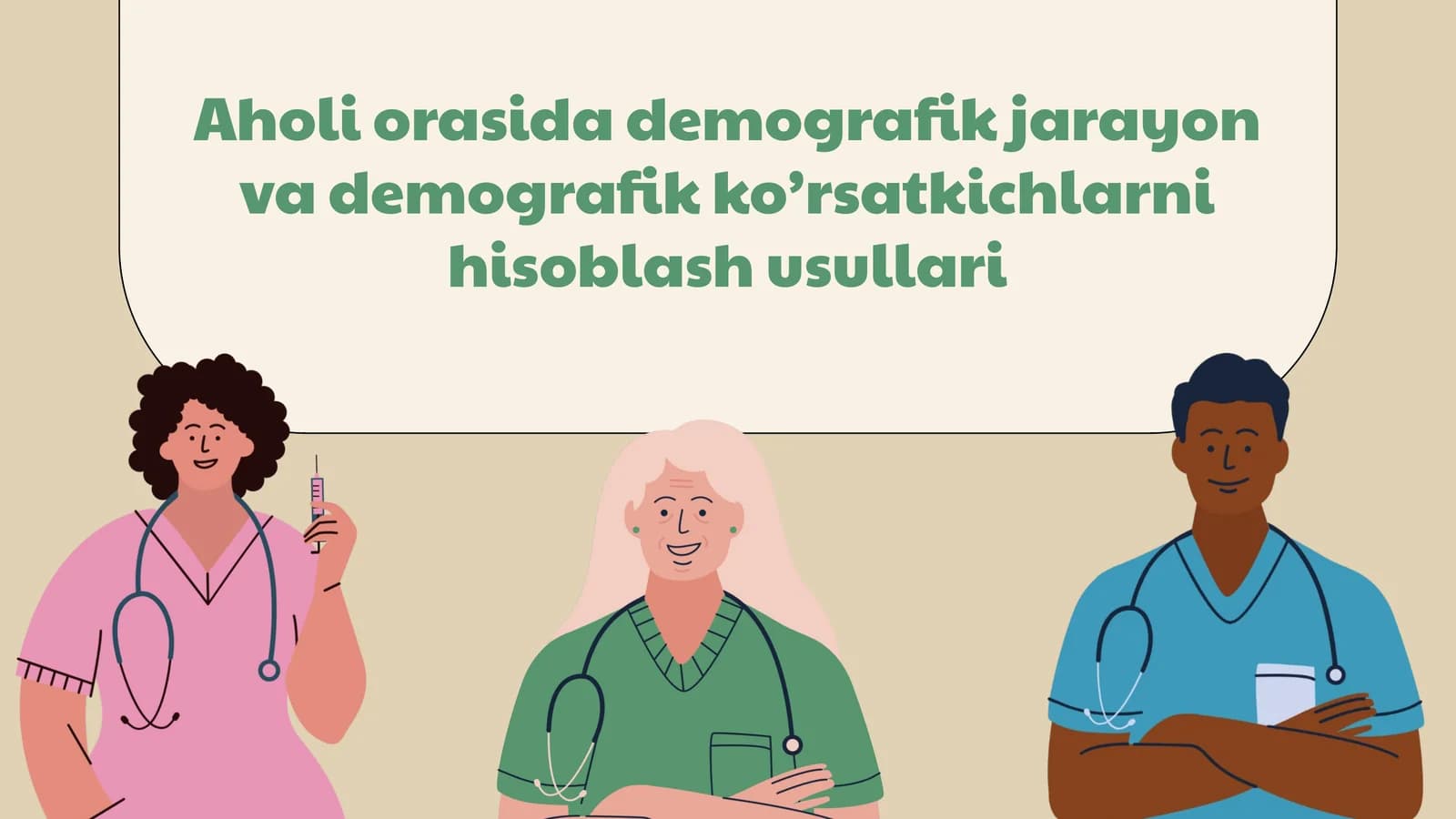 Demografik jarayon va demografik ko’rsatkichlarni hisoblash usullari