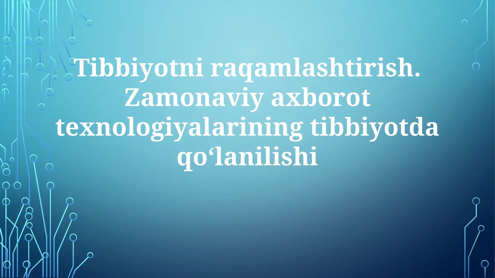 Elektron Tibbiyot Kartalari (ETK)