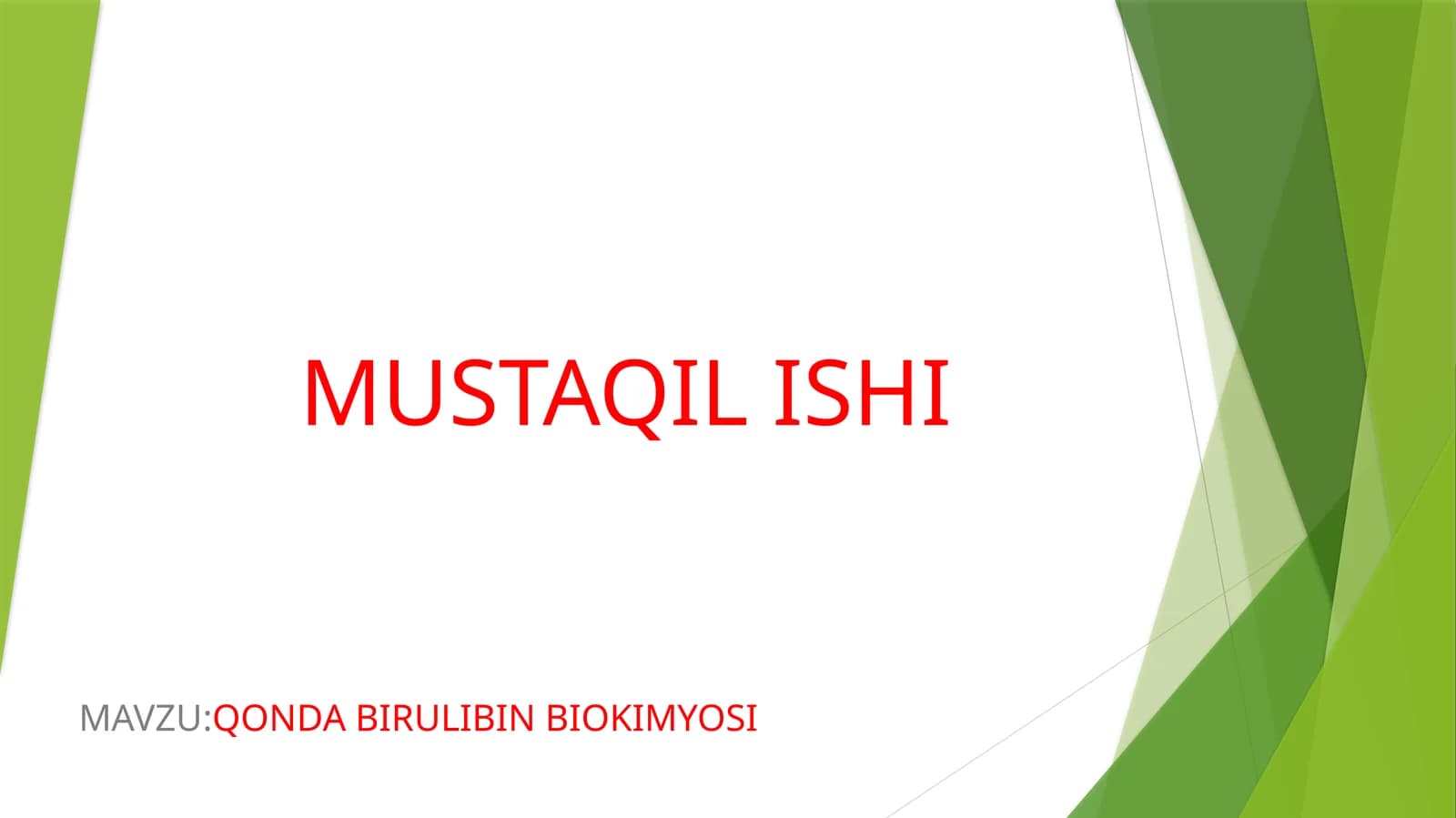 QONDA BIRULIBIN BIOKIMYOSI