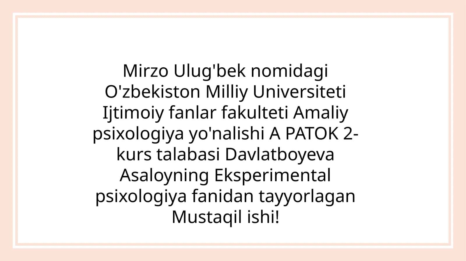 Ontaginezda diqqat rivojlanishining psixologik o'ziga hosliklari