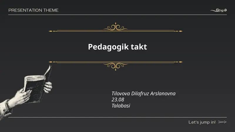 Pedagogik takt