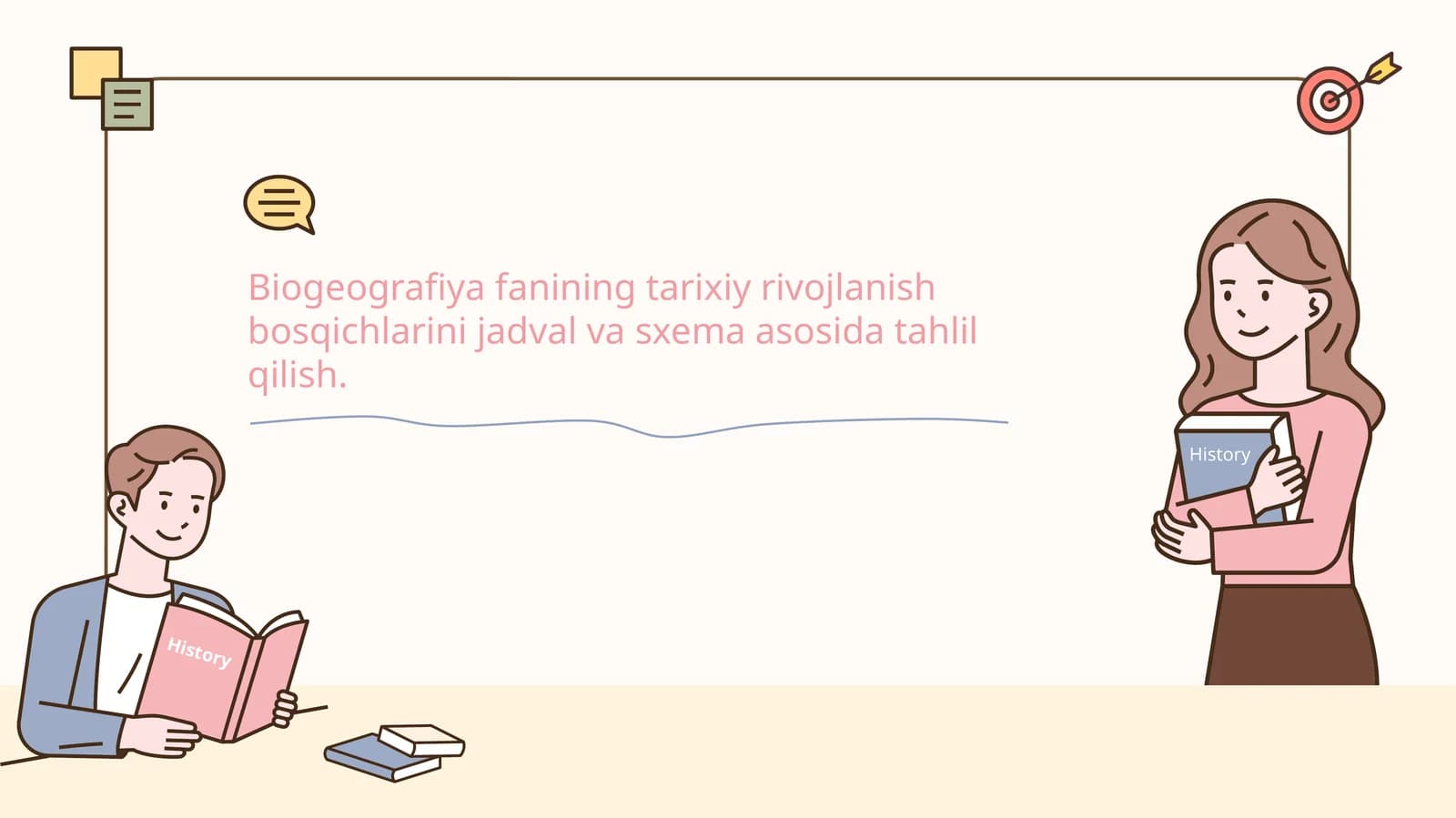 Biogeografiya fanining tarixiy rivojlanish bosqichlarini jadval va sxema asosida tahlil qilish