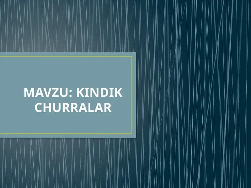 KINDIKCHURRALAR