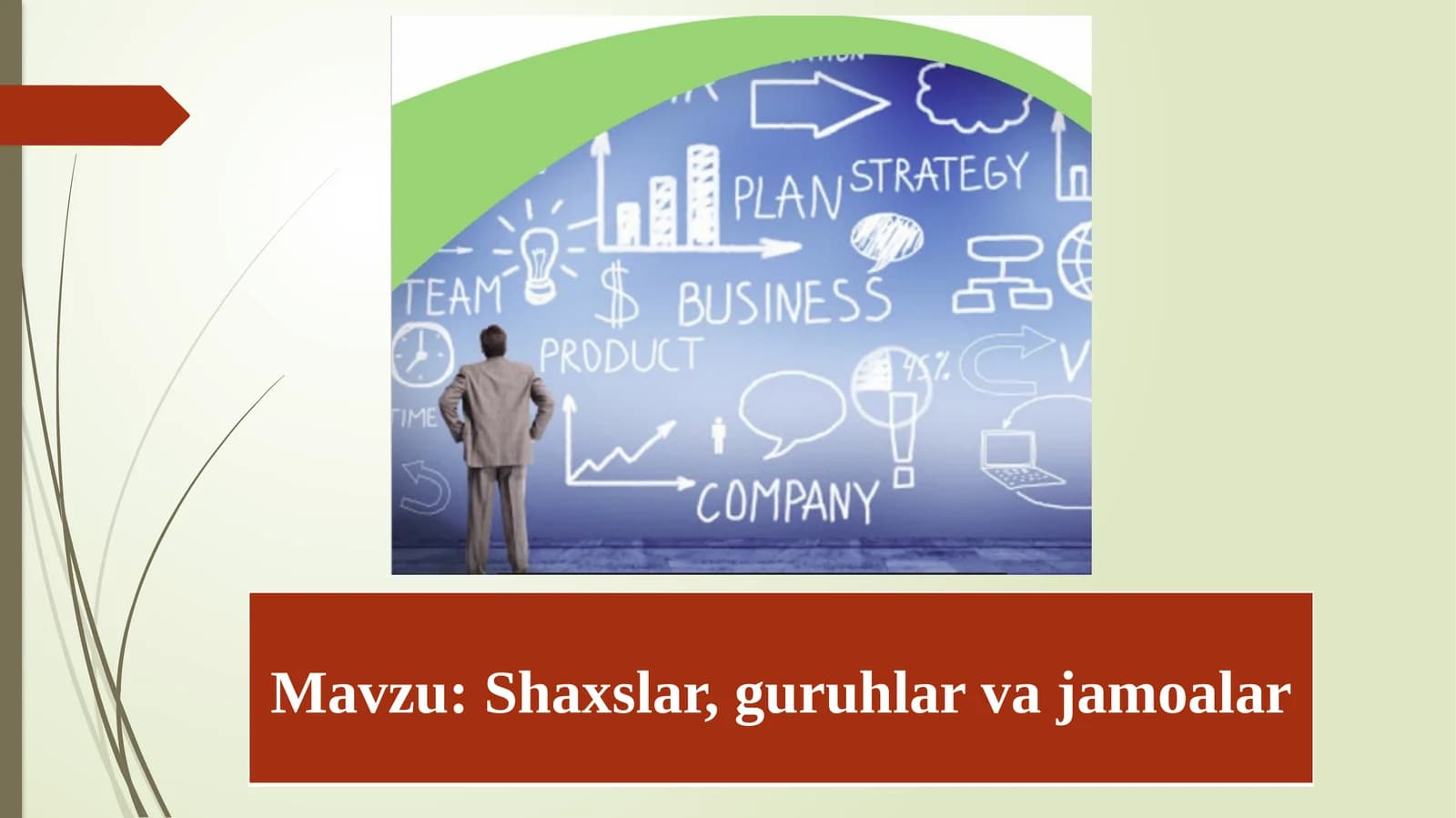 Shaxslar, guruhlar va jamoalar
