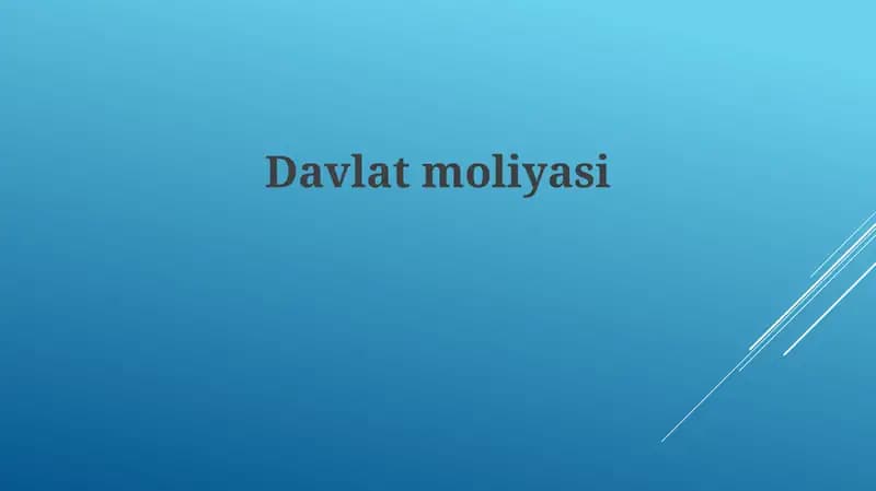 Davlat byudjeti