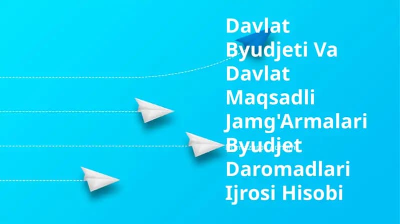 Davlat Byudjeti Va Davlat Maqsadli Jamg'Armalari Byudjet Daromadlari Ijrosi Hisobi