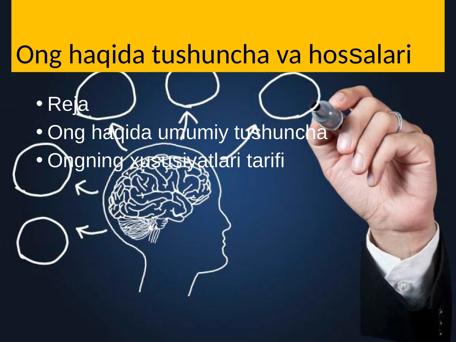 Ong haqida tushuncha va hossalari
