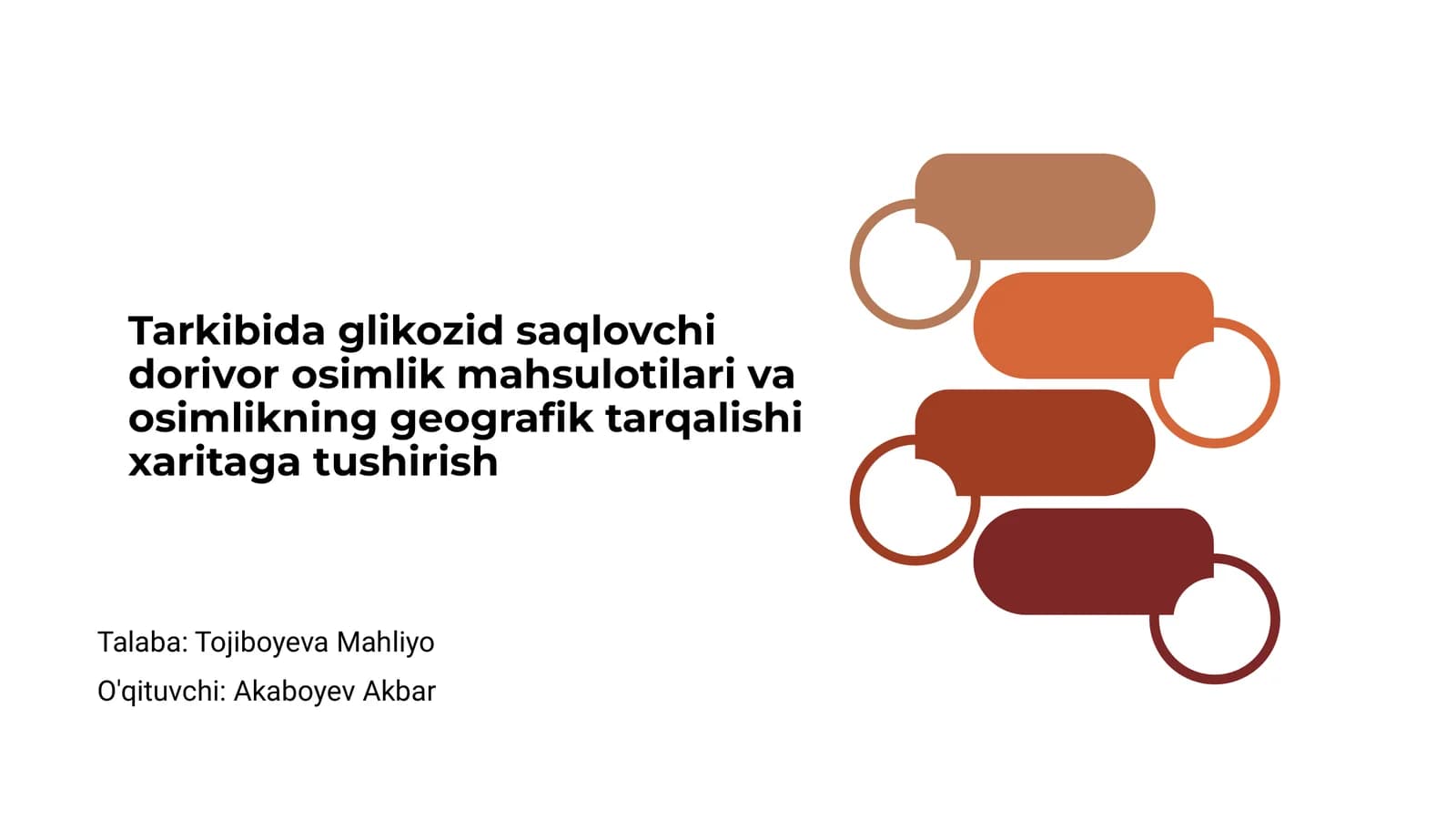 Tarkibida Glikozid Saqlovchi Dorivor Osimlik Mahsulotlari Turlari