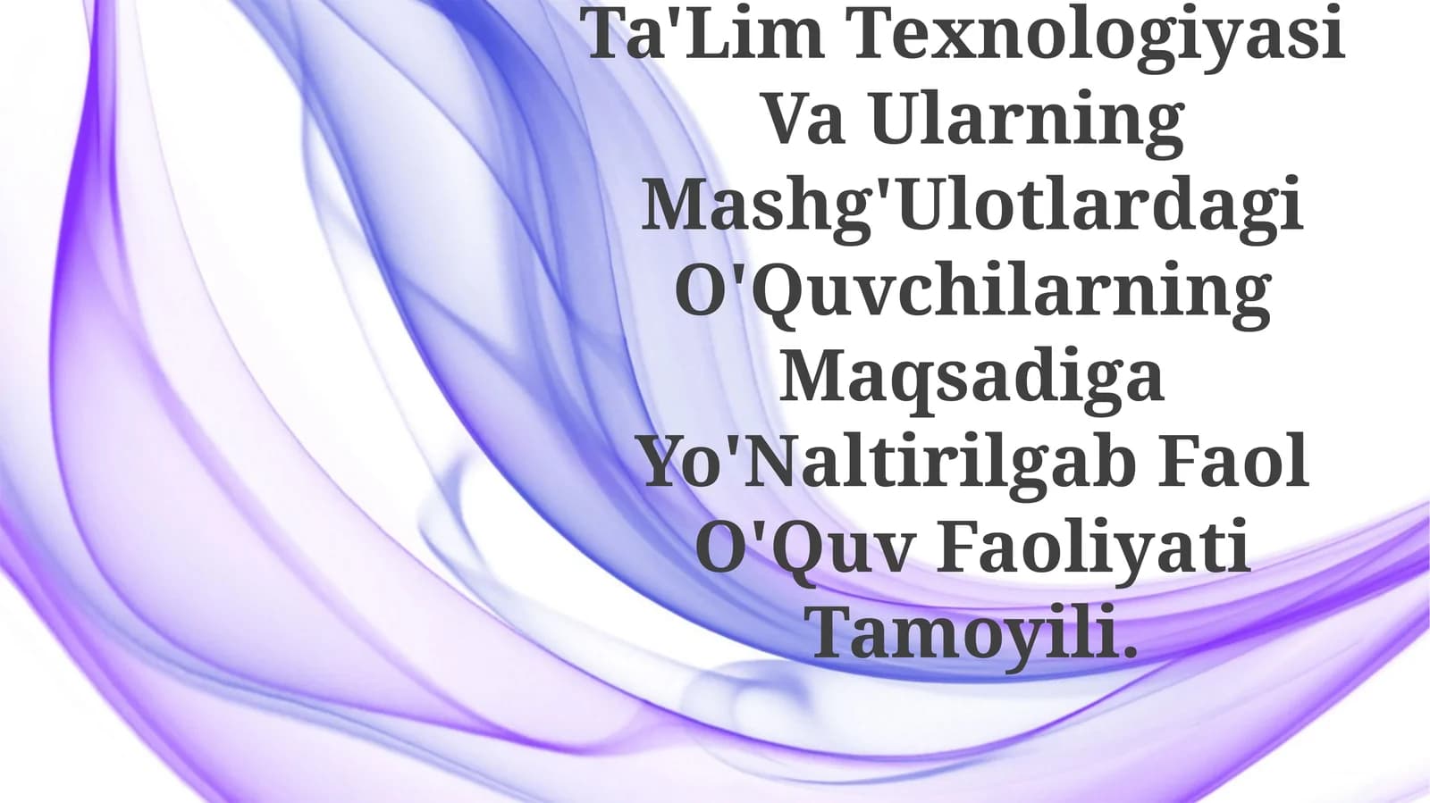 Davidov va Elkoninning Rivojlantiruvchi ta'lim texnologiyasi
