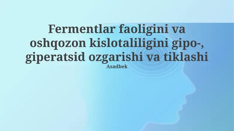Murakkab holatlar va qo'shimcha muolajalar