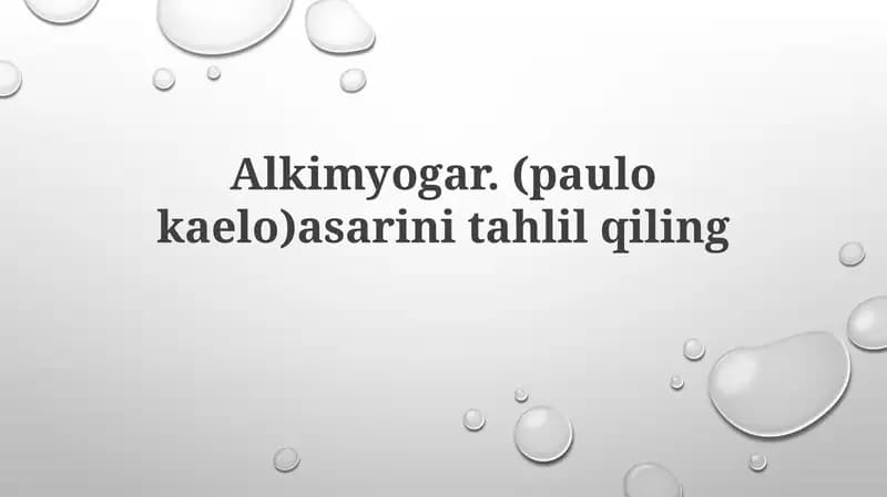 Alkimyo
