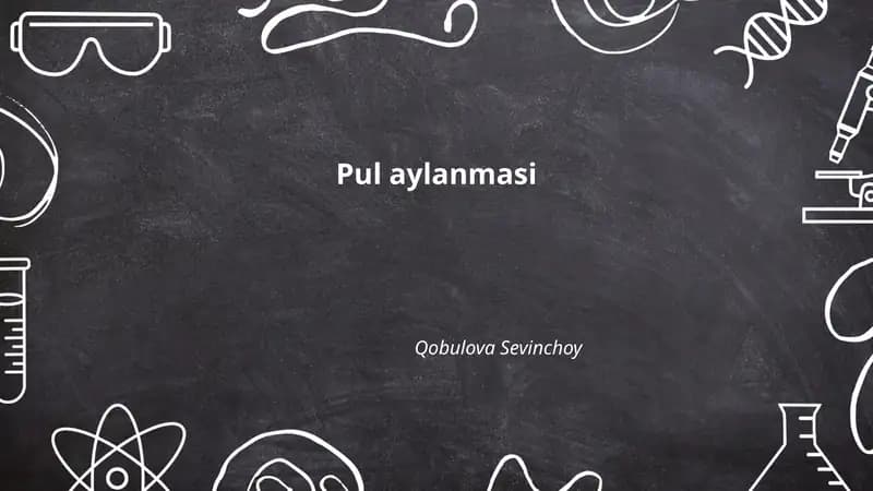 Pul aylanmasi